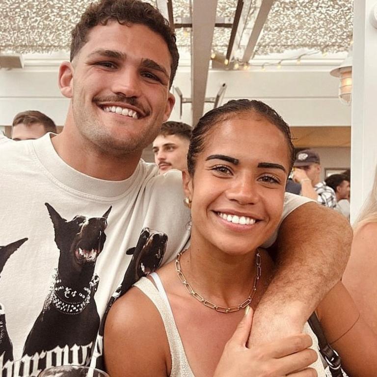 Fowler, 21, and Cleary, 26, went public with their relationship in November last year after speculation ran rampant after the pair were spotted getting an ice cream together. Photo: Instagram