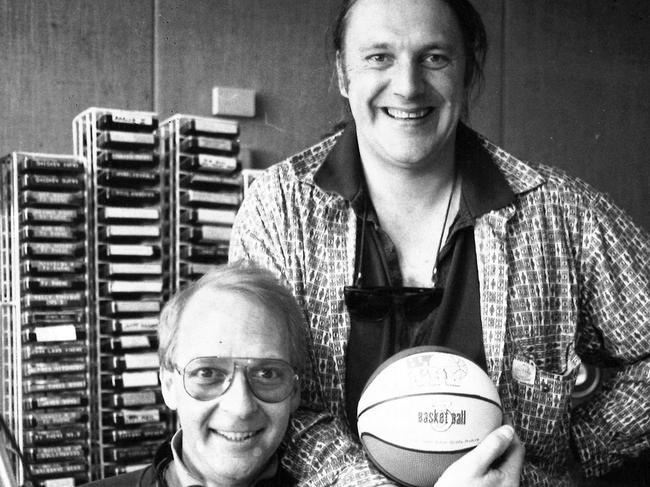 John Blackman and Wilbur Wilde in 1989.
