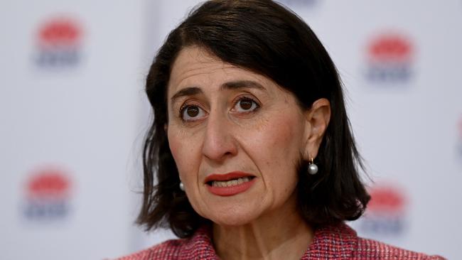 NSW Premier Gladys Berejiklian has refused to admit to failure over her state’s Covid outbreak. Picture: NCA NewsWire/Bianca De Marchi