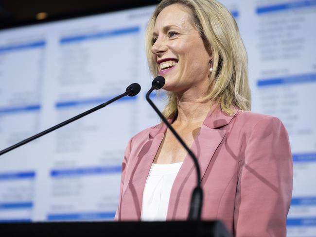 2024 Tasmanian State Election Labor Leader Rebecca White. PIcture: Caroline Tan