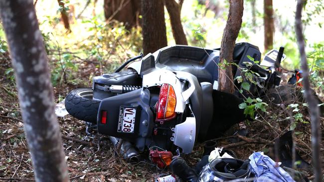 Motorbike riders crashes down Currumbin Valley embankment | Gold Coast ...