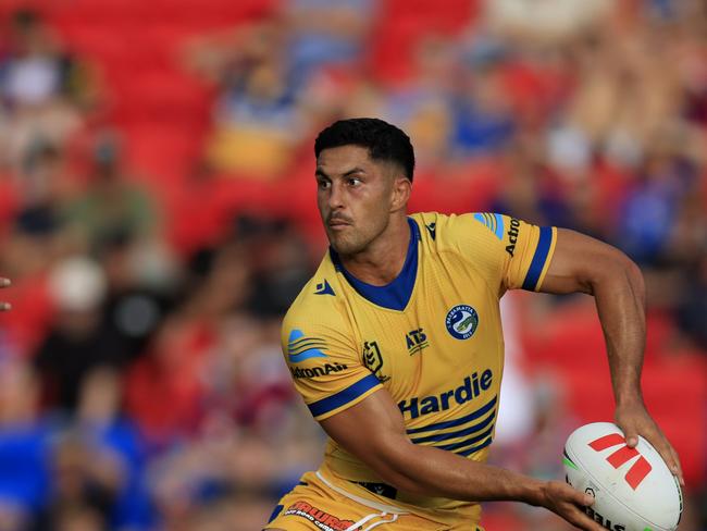 Parramatta five-eighth Dylan Brown. Pic: NRL