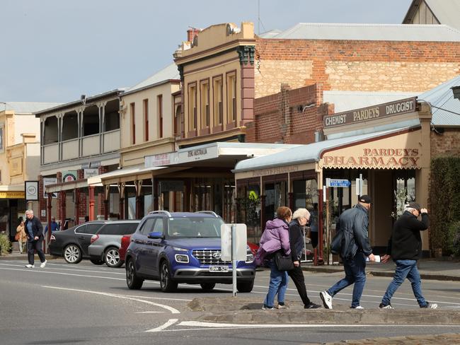 Queenscliff's main street. Picture: Alison Wynd