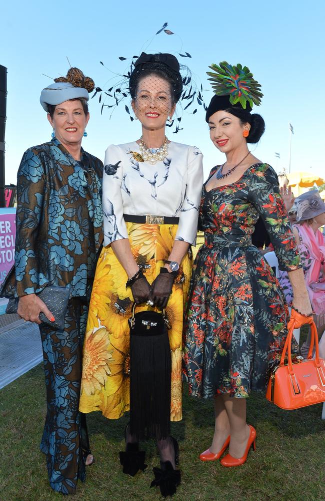 Sandy Aslett, Amanda Macor and Sharlmane Gold in 2018.