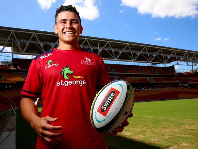 The Reds smiling assassin Isaia Perese.