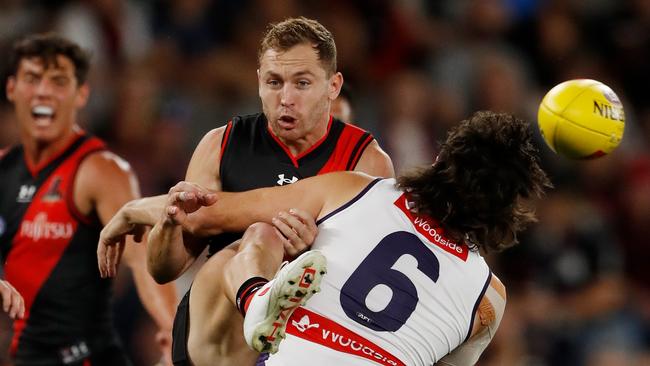 Essendon’s Devon Smith is expected to be in sights of Bombers selectors.