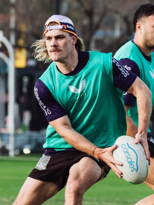 Ryan Papenhuyzen at Storm training.