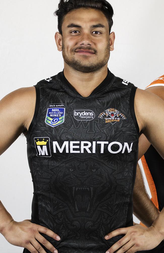 west tigers nines jersey