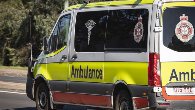 Paramedics took two people in stable conditions to Rockhampton Hospital on Saturday about 9.15pm after a train and vehicle collided in the city (generic). Picture: Kevin Farmer