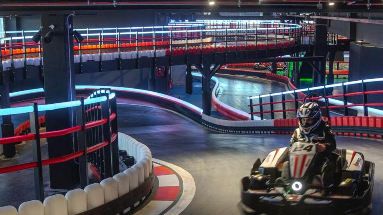 Multi-level go karting? This is a new kind of gaming paradise