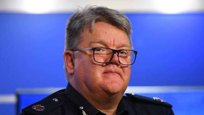 Victoria Police Assistant Commissioner Luke Cornelius. Picture: AAP