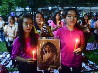 Grieving Thais face shaky future