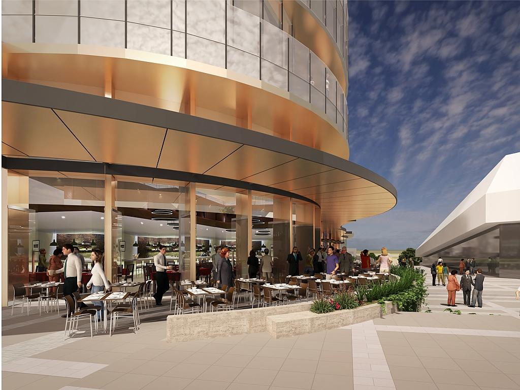 New designs for the proposed redevelopment of the Adelaide Casino have been released. Picture: SkyCity