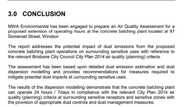 Neilsens cement plant operating air quality report 2018