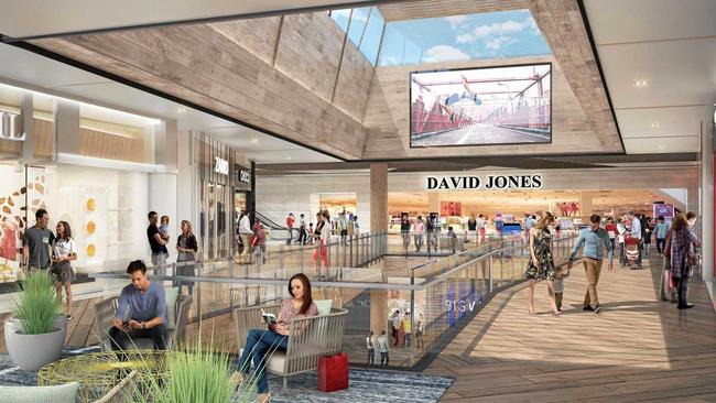 RETAIL HEAVEN: An artist's impression of the Sunshine Plaza redevelopment. Picture: Contributed