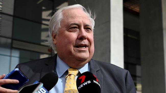 Clive Palmer. Picture: NCA NewsWire / Dan Peled