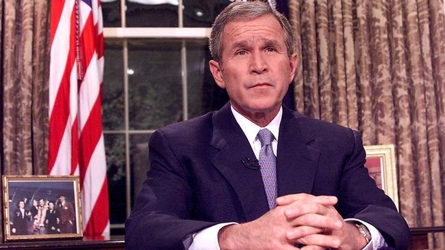 "Thousands of lives were suddenly ended by evil, despicable acts of terror," Then-US President George W Bush said in a prime-time televised address from the Oval Office, less than 12 hours after the attacks.