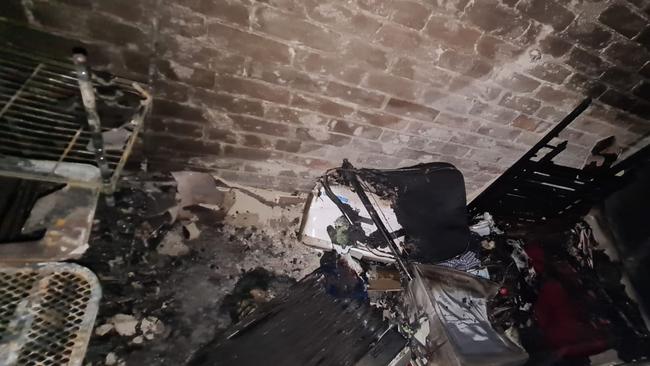 The family lost all their possessions in the blaze.