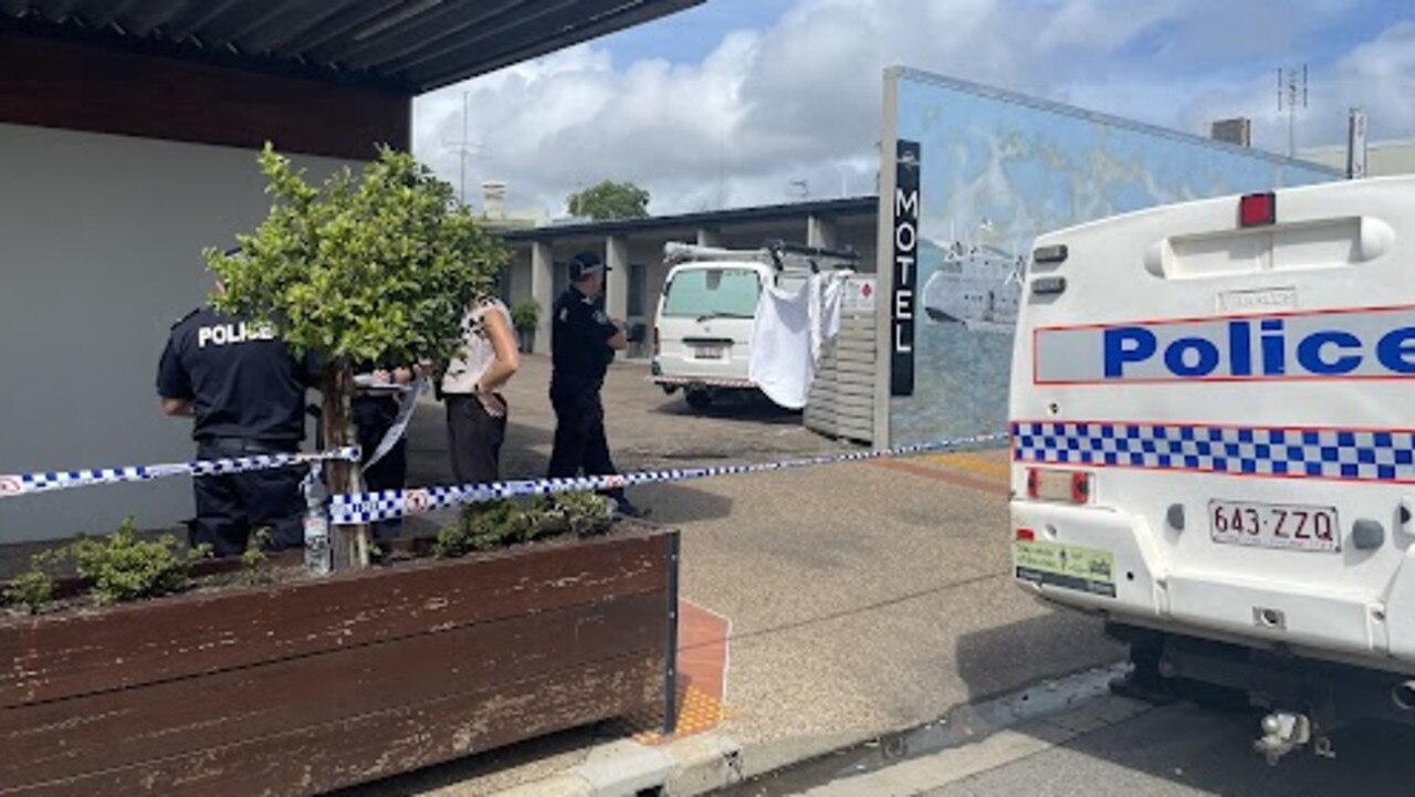 The North Australian Motel, Bowen, where a man was fatally shot by Police. Picture: Estelle Sanchez.