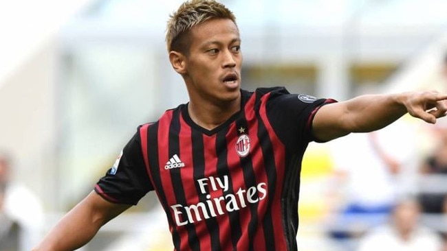 Keisuke Honda spent three years at AC Milan.