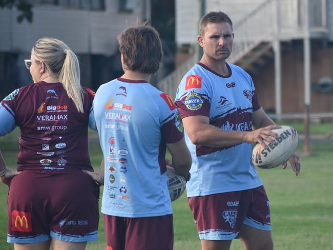 CQ Capras under-19 boys coach Pete Rogers.