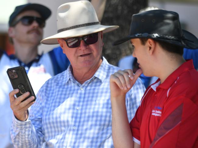 QLDVOTES24. Oonoonba State School. Member for Mundingburra Les Walker. Picture: Evan Morgan