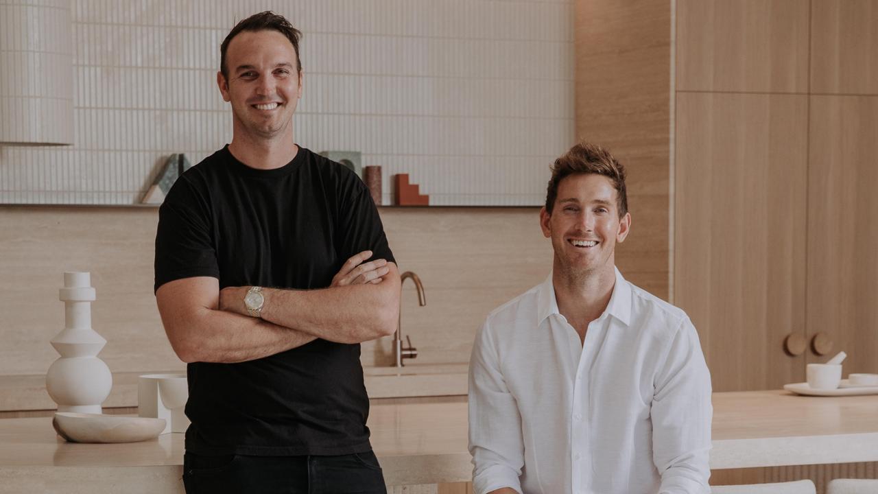 Sibling duo Rob (left) and Andrew Gray, founders of building and construction firm Graya. Picture supplied.