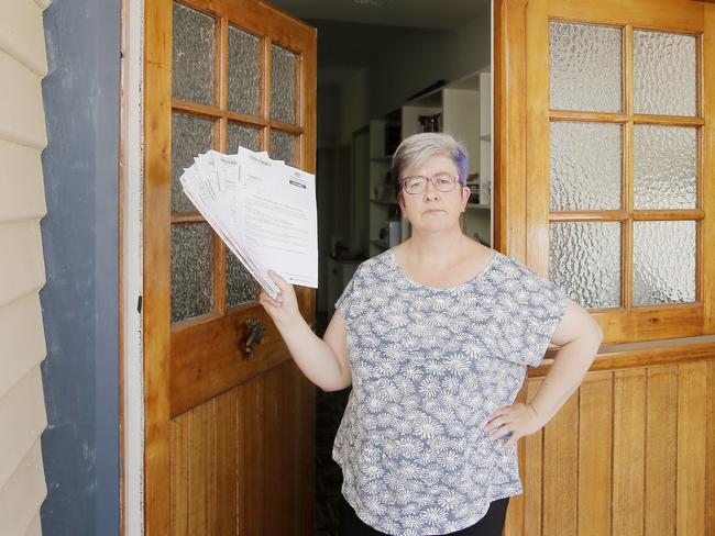 Victorian mum Christine Bingam has been caught up in the furore. She owes $2251 but has no intention of paying. Picture: Matt Thompson