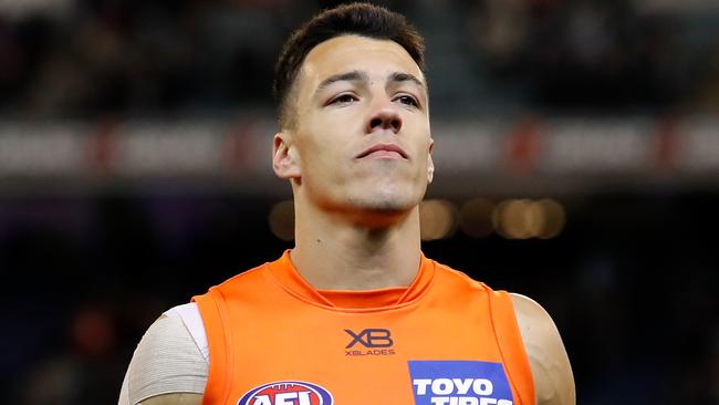 Has Dylan Shiel played his last game for the Giants? Picture: Getty Images