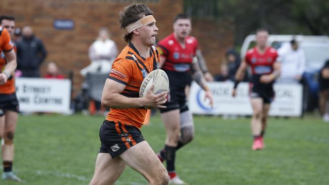 Daniel Payne helped guide The Oaks to their first grand final since 2018. Picture Warren Gannon Photography