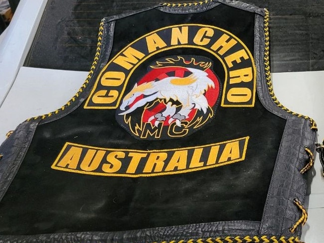 SA Police have charged a 36-year-old man from the Comancheros outlaw motorcycle gang with firearms offences.