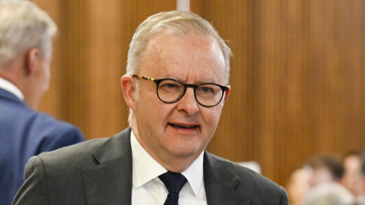 The breakdown of the partnership was announced Tuesday following five days of negotiations over party policy in the wake of the LNP’s defeat by Labor and Prime Minister Anthony Albanese at the May election. Picture: NewsWire / Martin Ollman