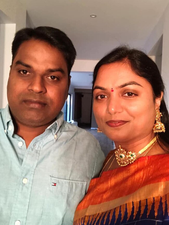 Mr Madhagani’s husband, Ashok Raj, remains on the run. Source: Facebook