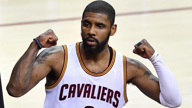 Kyrie Irving #2 of the Cleveland Cavaliers has requested a trade, per ESPN.