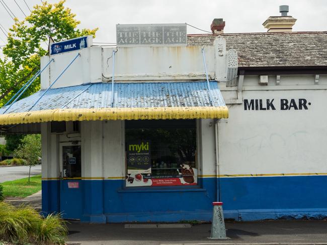 Melbourne, Australia - February 14, 2017: milk bars are traditional corner shop small businesses. This milk bar is in suburban Hawthorn.