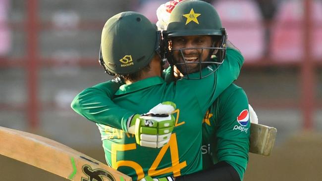Shoaib Malik scored a century in the third ODI against the West Indies.