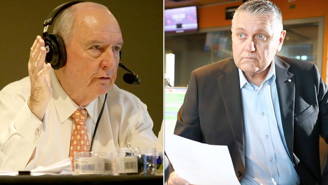 Alan Jones and Ray Hadley