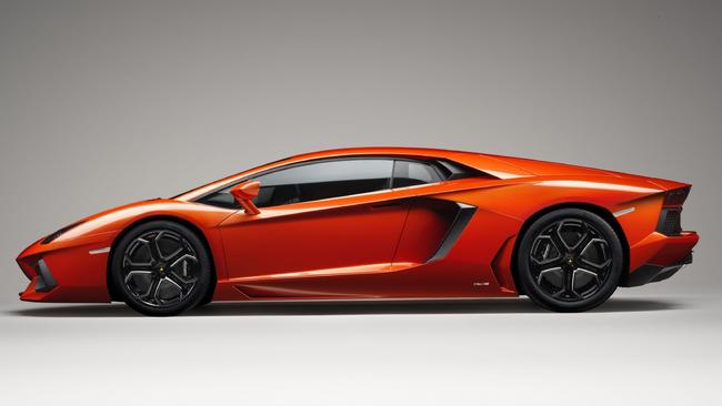 Laughing all the way to the bank, the Lamborghini Aventador. Picture: Supplied