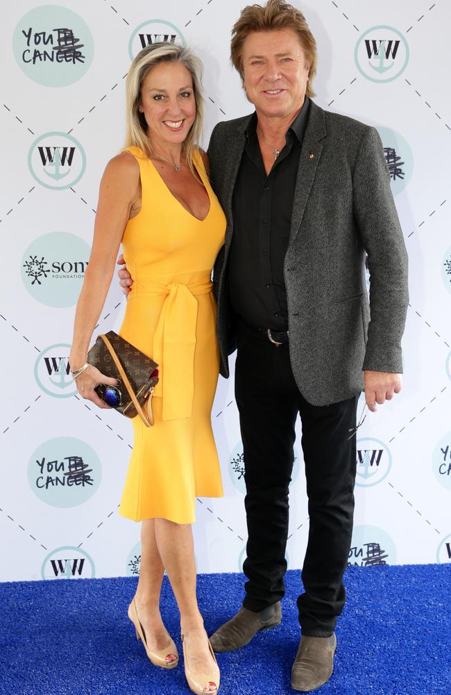 Richard Wilkins and his girlfriend Virginia Burmeister. Picture: Jonathan Ng