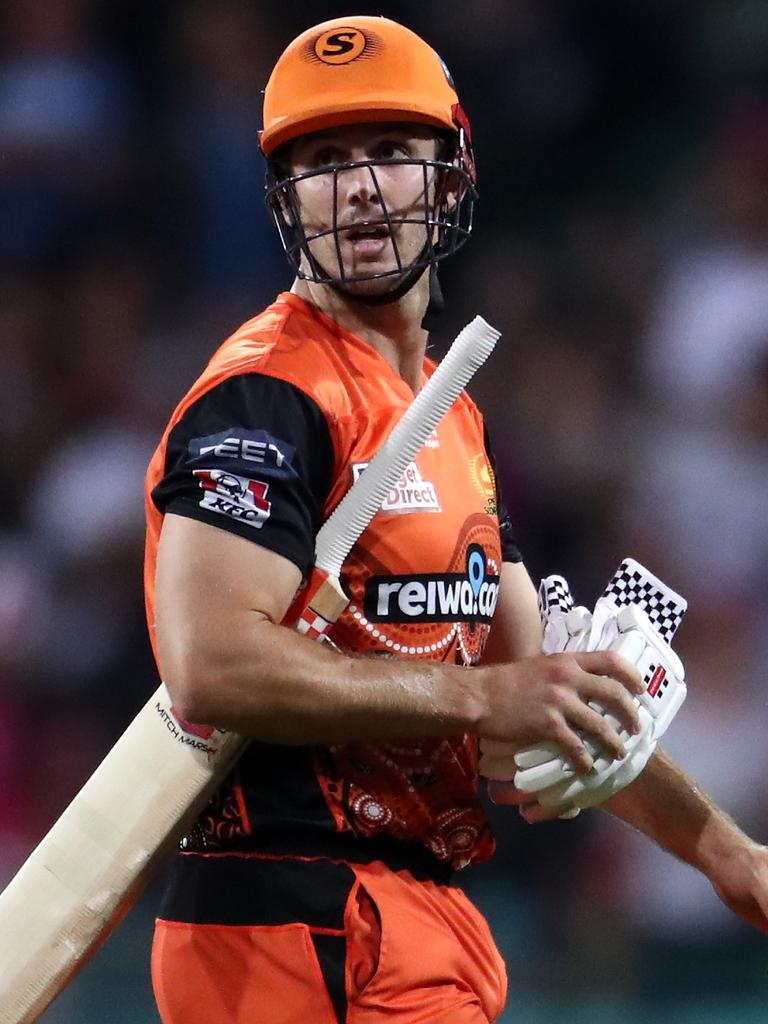 Jelisa had to drop Mitch Marsh after he was picked in the Australia A squad. Picture: Brendon Thorne/Getty Images