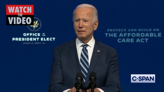 Biden says Trump refusing to concede is 'an embarrassment'