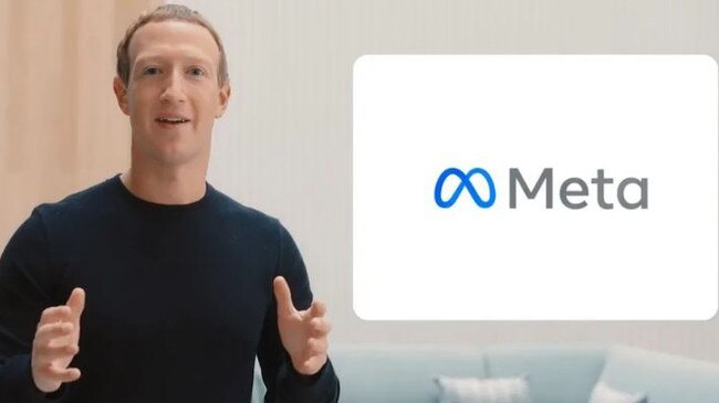 Mark Zuckerberg announced Facebook’s name change to Meta.