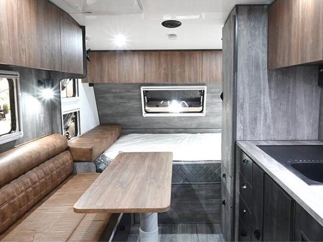 Highline Caravans designed and made custom caravans in Campbellfield. Picture: Supplied