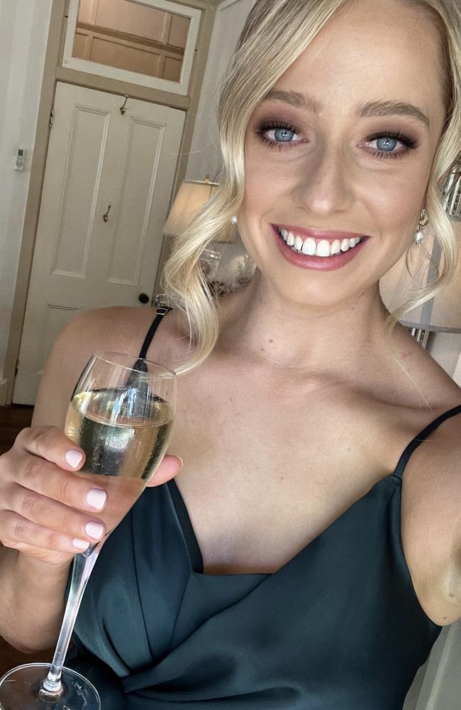 Erin snapped this stunning bridesmaid picture at her friend's wedding. Picture: Supplied