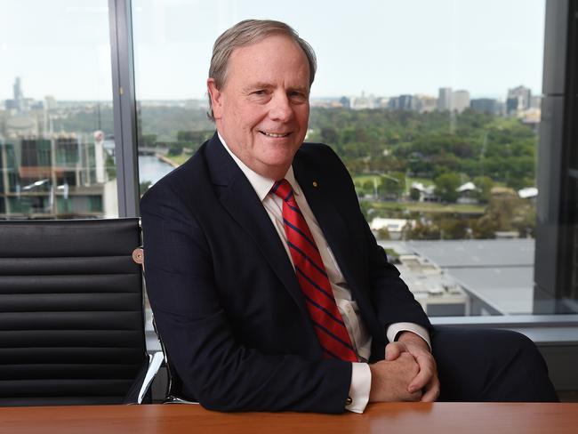 Peter Costello says Australia’s economy will take a hit from the virus. Picture: Josie Hayden