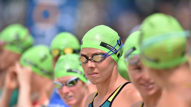 Northern beaches triathlete Emma Jeffcoat is one of the women hoping to snare a spot at the Tokyo Olympics.