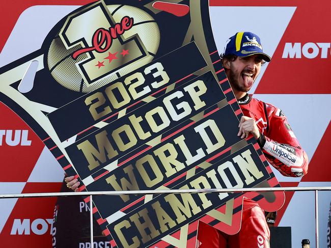 Liberty Media will acquire 86 per cent of MotoGP in its new deal. Picture: Jose Jordan / AFP