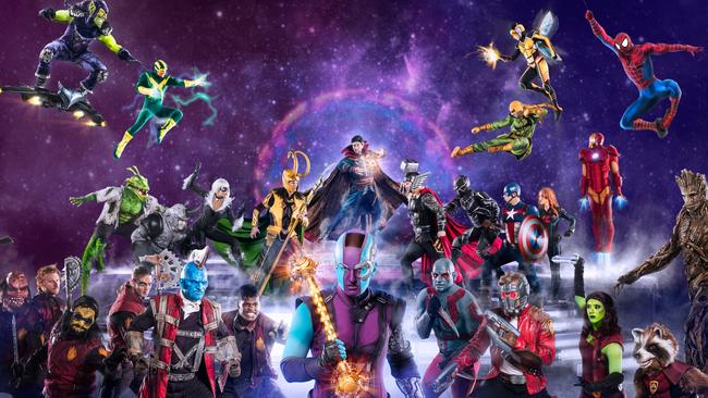 Marvel Universe Live brings all the super hero action to Melbourne.