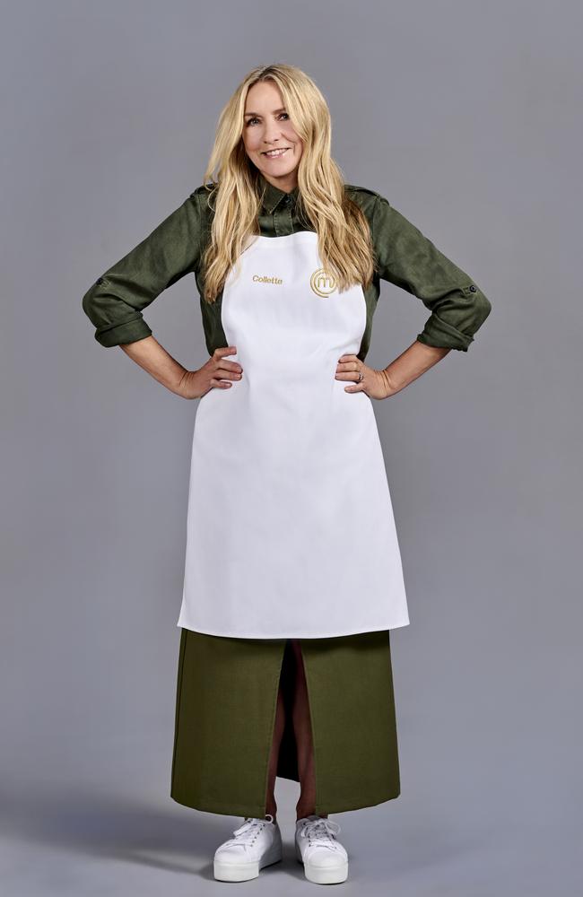 Collette Dinnigan on Celebrity MasterChef Australia.