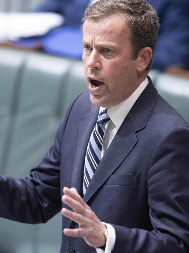 Education Minister Dan Tehan. Picture: NCA NewsWire / Gary Ramage